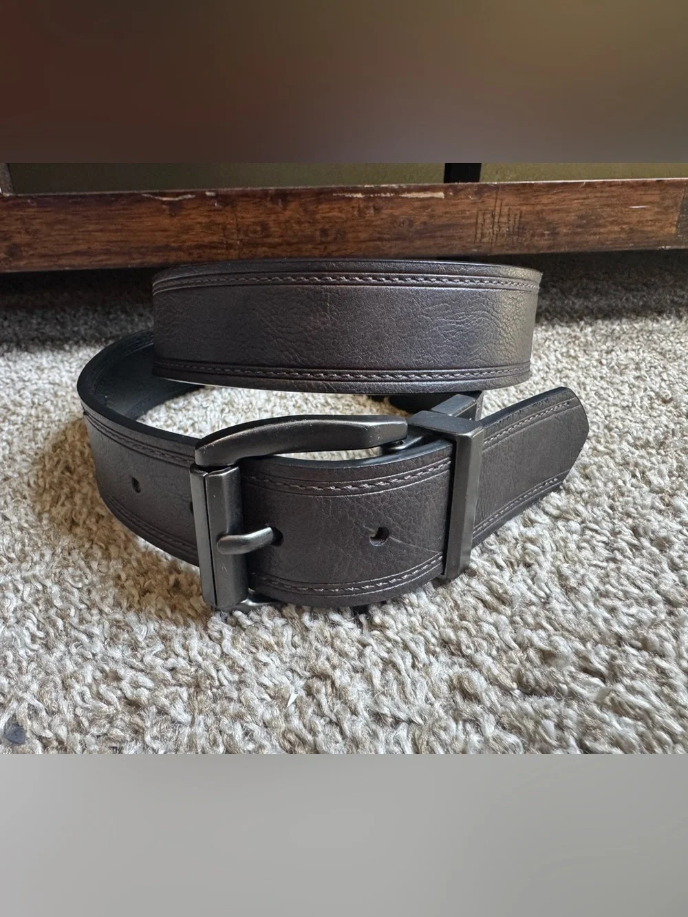 Levi Strauss Reversible Leather Belt Black/Brown